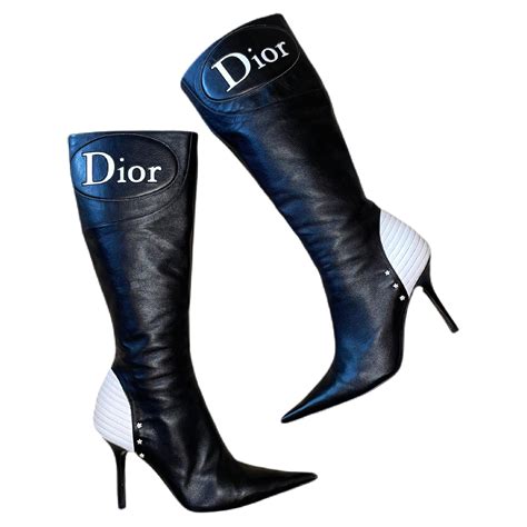 boots uk dior|dior over the knee boots.